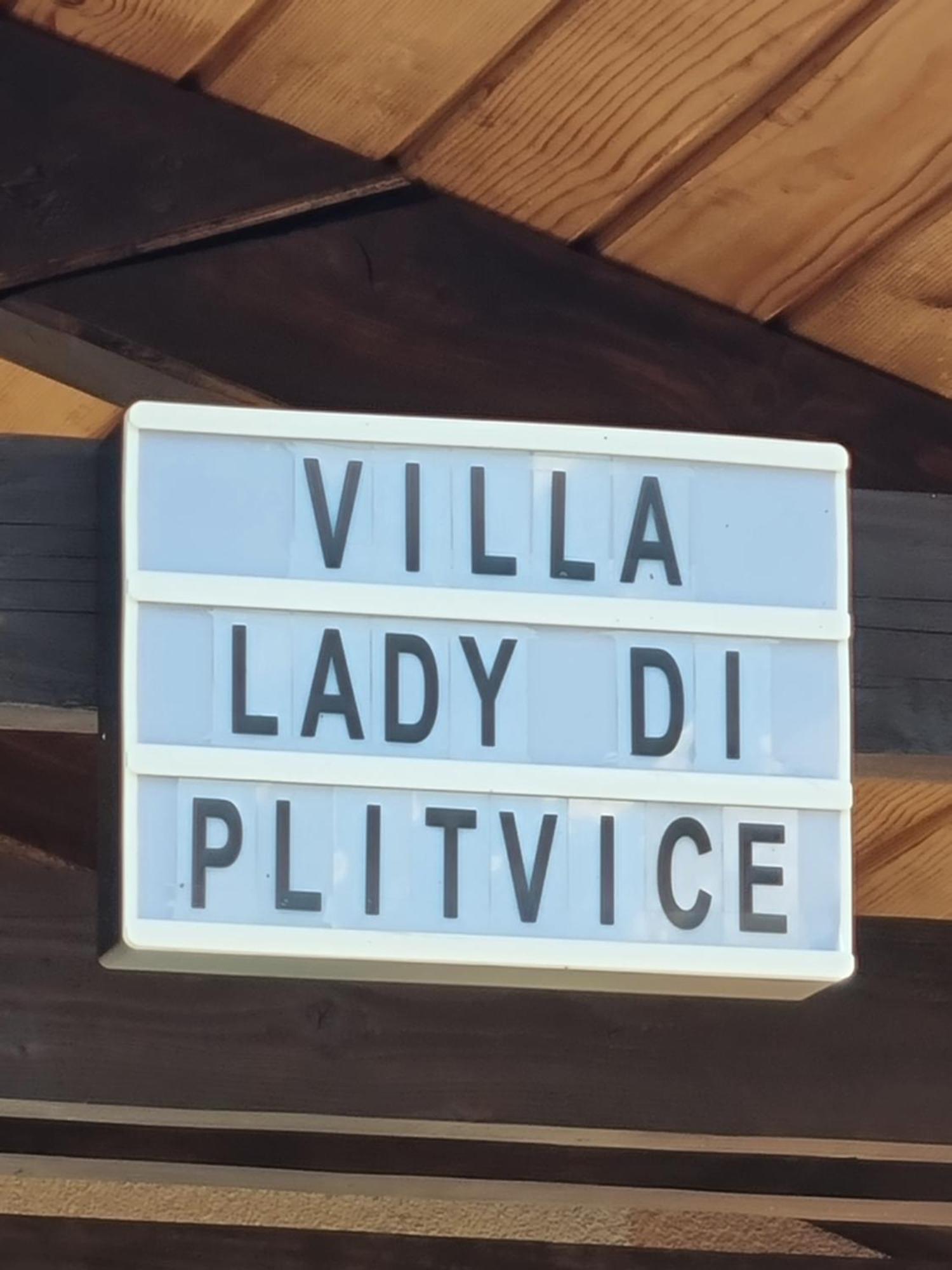 Villa Lady Di Plitvice Vrhovine Exterior foto